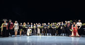 Abschlussfoto der FAUST-Verleihung im Thalia Theater Hamburg. Foto: Krafft Angerer/Deutscher Bühnenverein