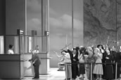 Kora Pavelic, André Jung, Maria Theresa Ullrich, Staatsopernchor Stuttgart. Foto: A.T. Schäfer