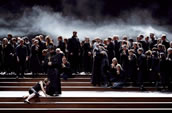 Ottorino Respighi, „La fiamma“ mit dem Ensemble der Deutschen Oper Berlin, Foto: Monika Rittershaus